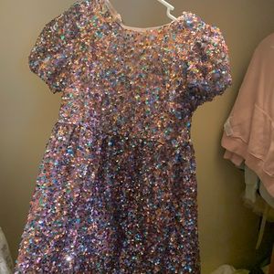 Zara girls size 10 gorgeous sequin dress
